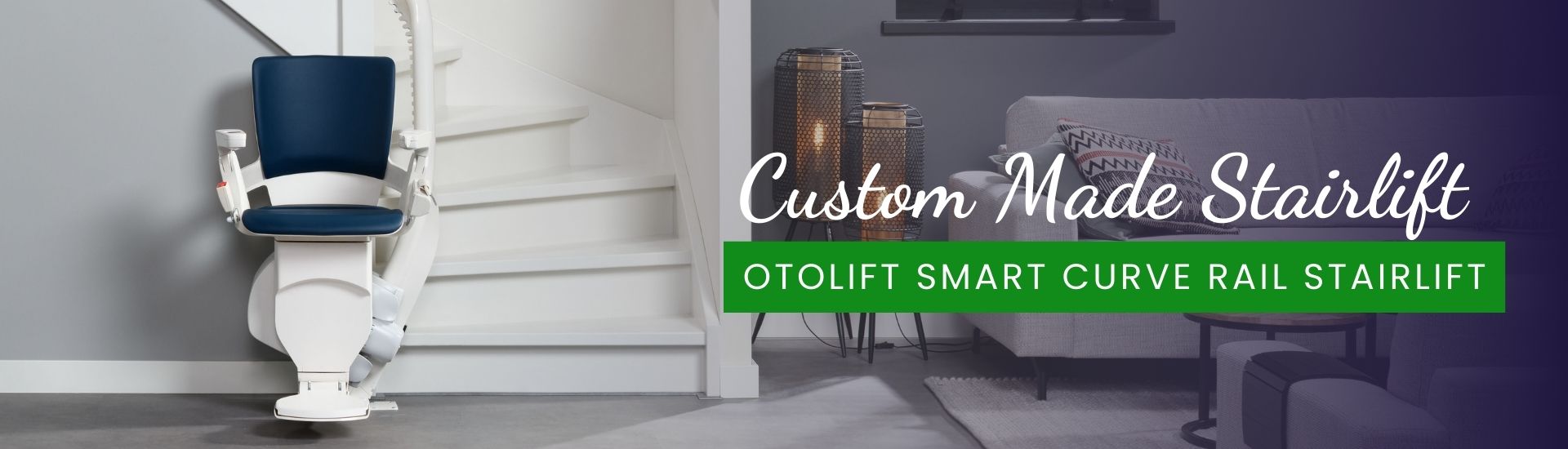 Custom Made Stairlift - Otolift Smart Modul Air Stairlift