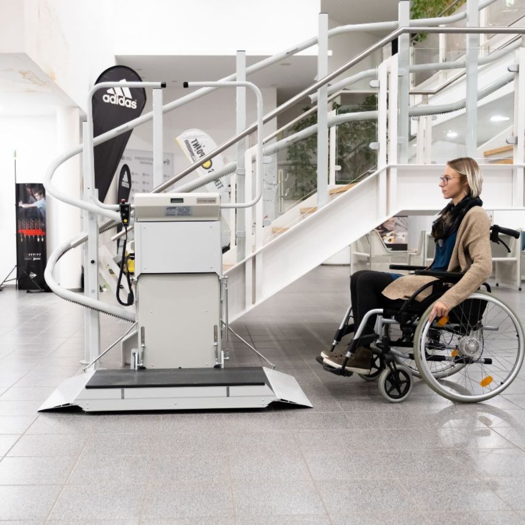 Stratos Wheelchair Stair Lift